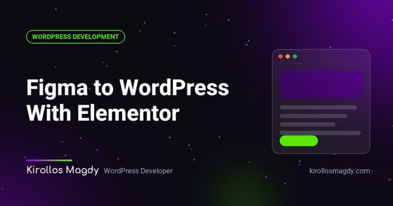 Figma to WordPress With Elementor: How a Design Becomes a Live Website